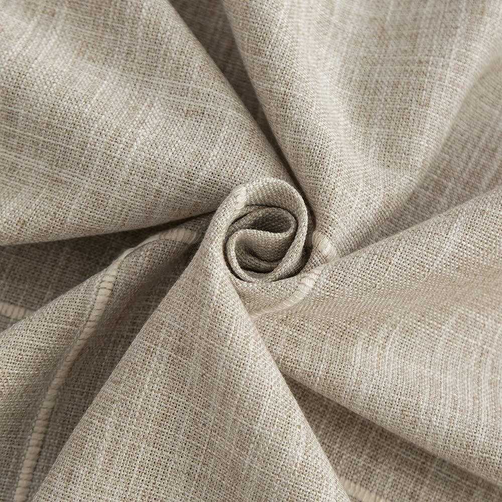 Cotton And Linen Bohemian Curtains Fringed Bedroom Living Room Half Blackout Farmhouse Short Curtains Half Curtains