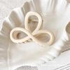 Solid Hollow Bow Hair Claws For Women Girls Sweet Hair Ornament Back Head Hair Clips Headband Hair Accessories