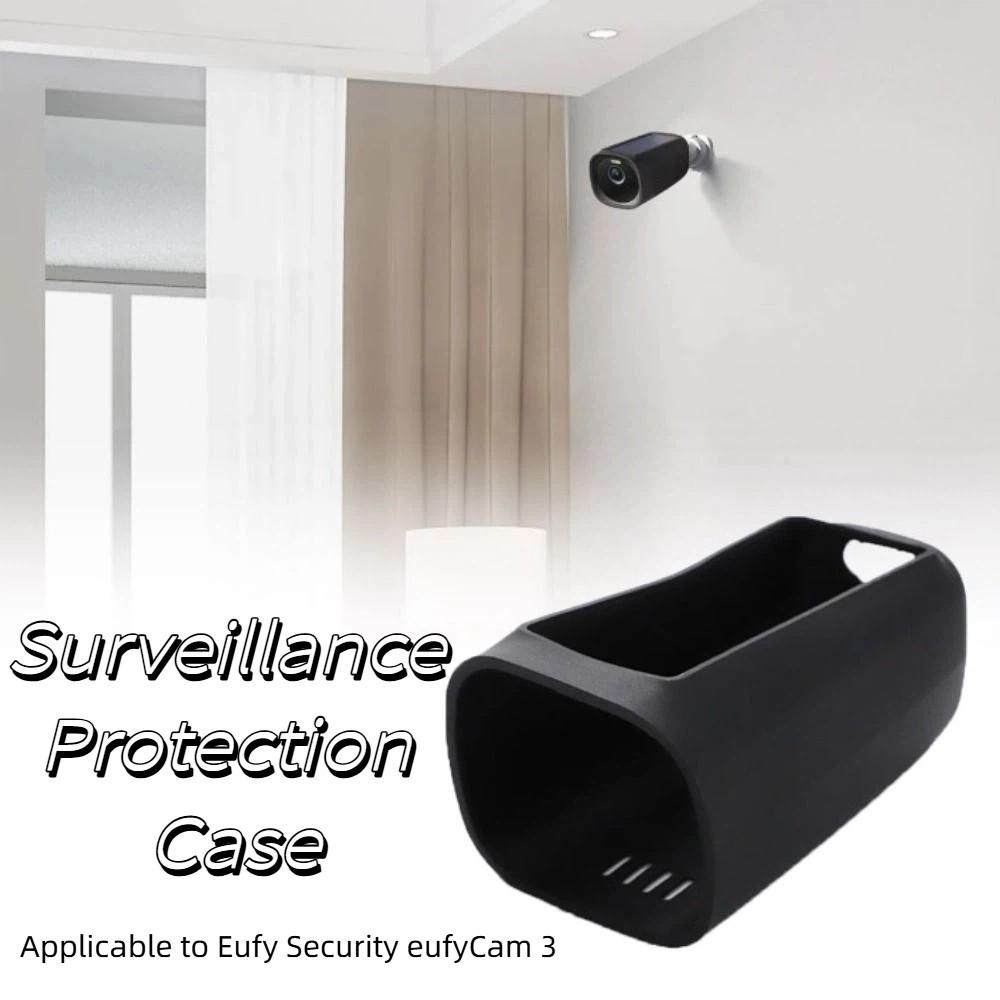 Lightweight Protective Cover Soft Security Camera Case for Eufy Security S330 Outdoor Use