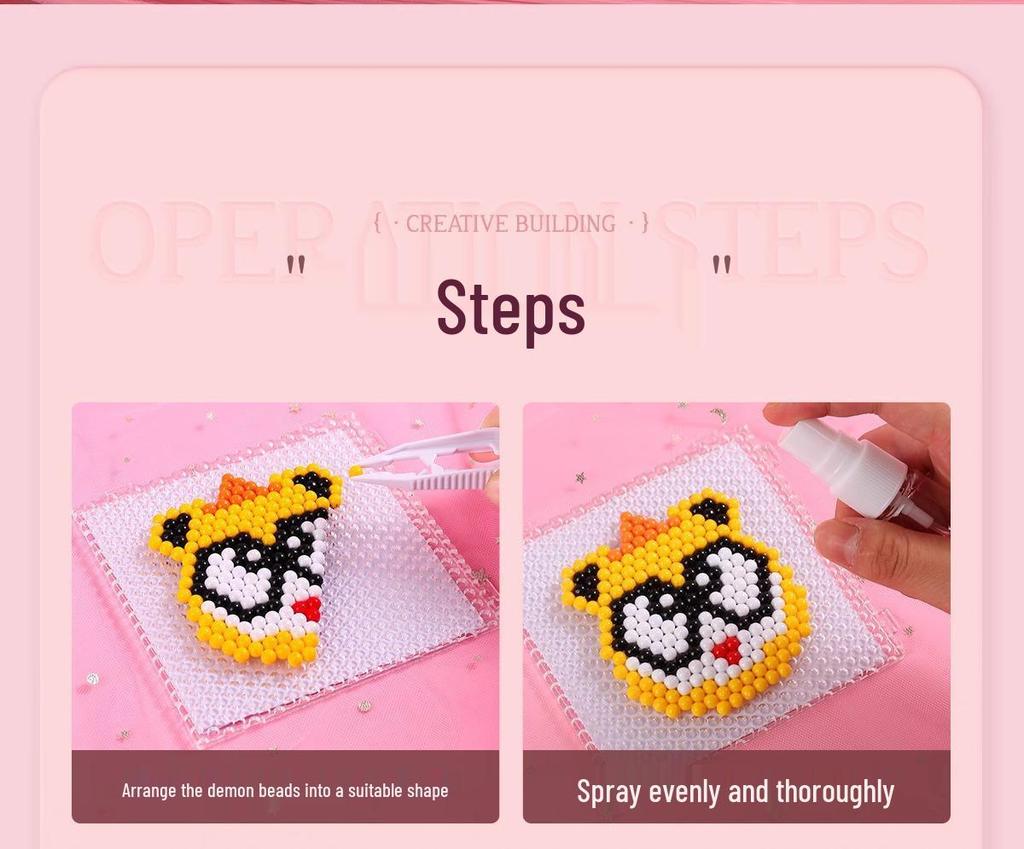 Luminous DIY Magic Beads & Sand Painting Set for Kids