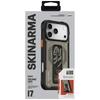 Etui Skinarma Aegis Für iPhone 17 Pro Max Magnetisches Laden + Griffständer Grau