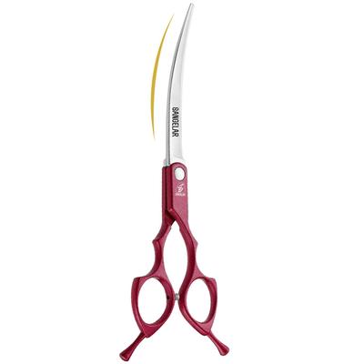 Ciseaux Premium de Toilettage pour Animaux de 7 pouces (Options Multicolores, Utilisation Double Face)