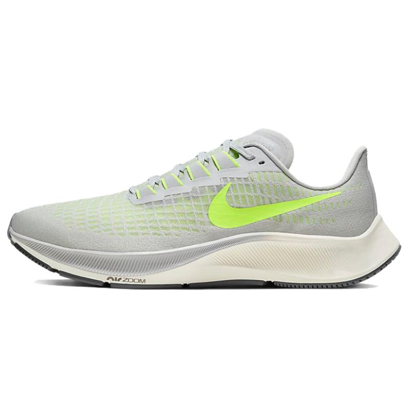 Nike Air Zoom Pegasus 37 Grey Fog Volt Smoke Grey Sail Sneakers BQ9646-003