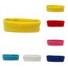 Outdoor Sport Sweatband Headband Yoga Gym Unisex Stretch Solid Color Hair Band