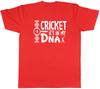 Cricket Its In My DNA Unisexs Unisex TShirt Tee