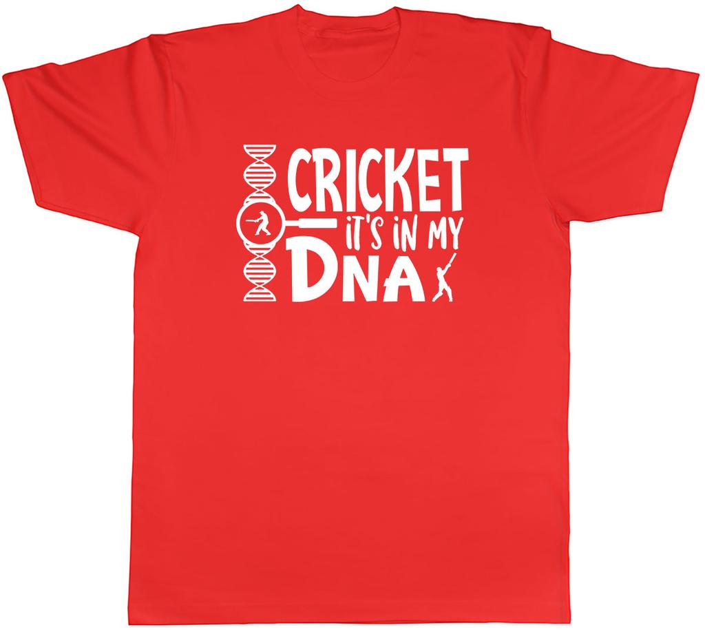Cricket Its In My DNA Unisexs Unisex TShirt Tee