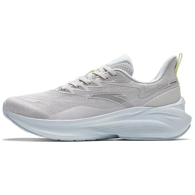 Anta Rutschfeste verschleißfeste niedrig geschnittene Laufschuhe Damen Grau Blau Sneaker 122415522-4