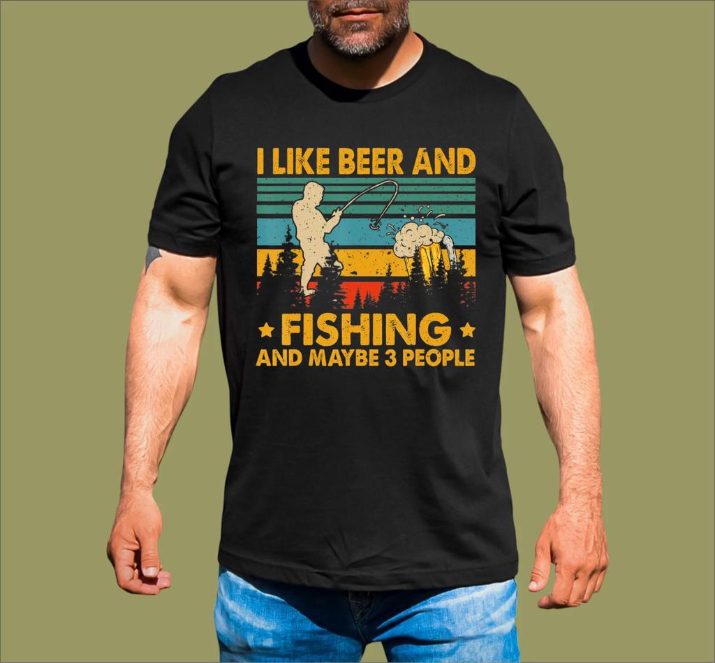 BIER EN VISSEN T-SHIRT