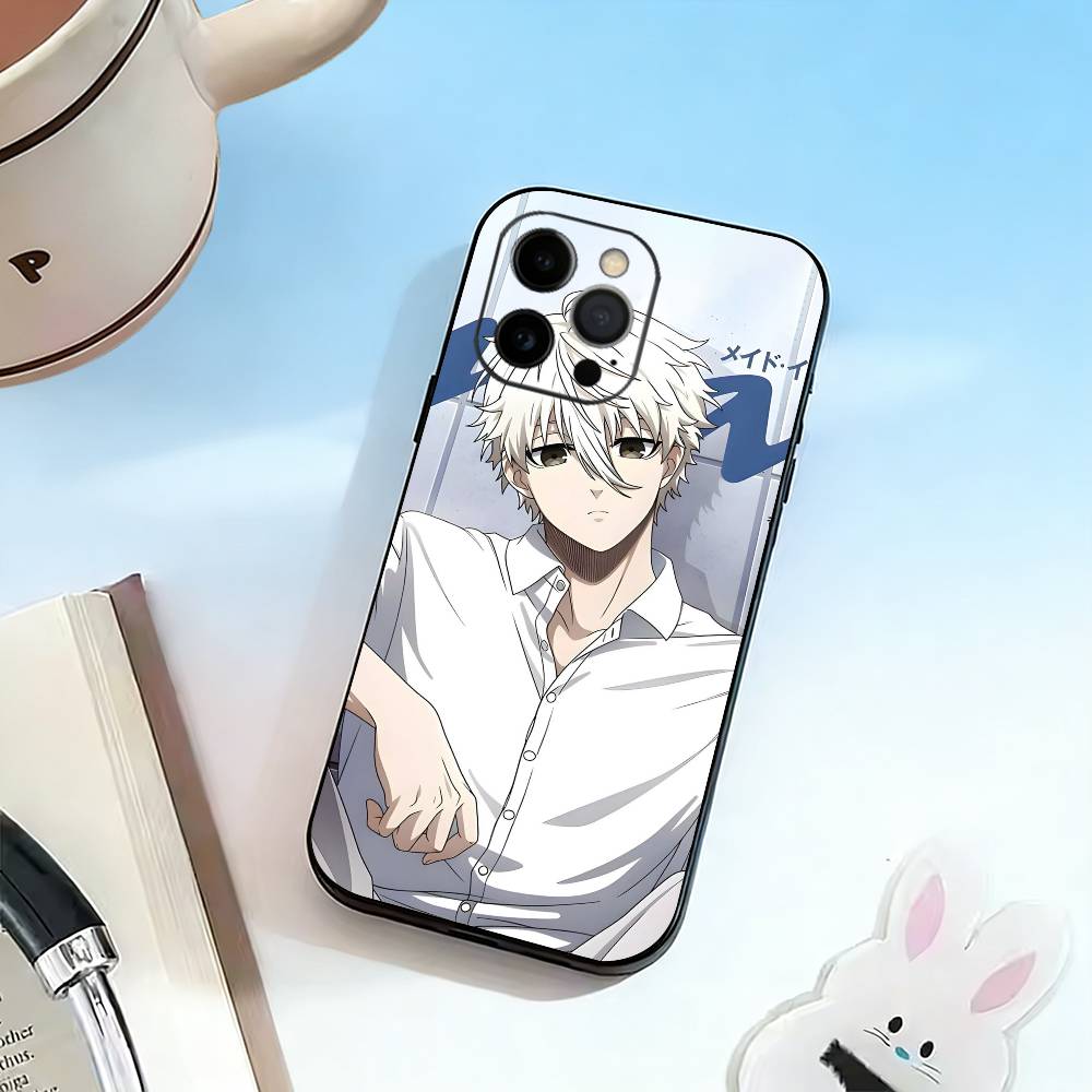 Blue N-Nagi Seishiro Phone Case For iPhone 17, 16,15,14,13,12,11 Plus,Pro Max, Others Soft Black Cover