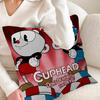 Game Cuphead Cushion Cover Polyester Sofa Cushions Decorative Throw Pillows Home Decoration Pillowcover