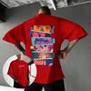Dandadan Mysterious Eye Collage Vintage Washed Oversized Anime Streetwear T-Shirt  Women And Men T-Shirt