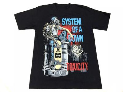 Vtg System of a Down Toxicity Cotton Black Full Size For Men Tee Shirt CM100 Unisex T-Shirt