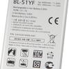 Wiederaufladbarer Lithium-Akku für LG G4 H818 H810 H815 VS999 F500 F500S F500K F500L BL-51YF Handy-Akku 3000mAh