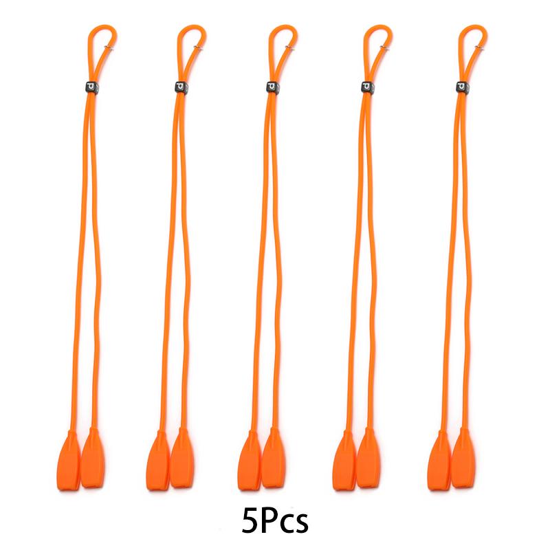 5 Pieces Per Set Adjustable Elastic Glasses Strap Soft Anti-slip Silicone Eyeglasses Rope High Quality Eyewear Lanyards