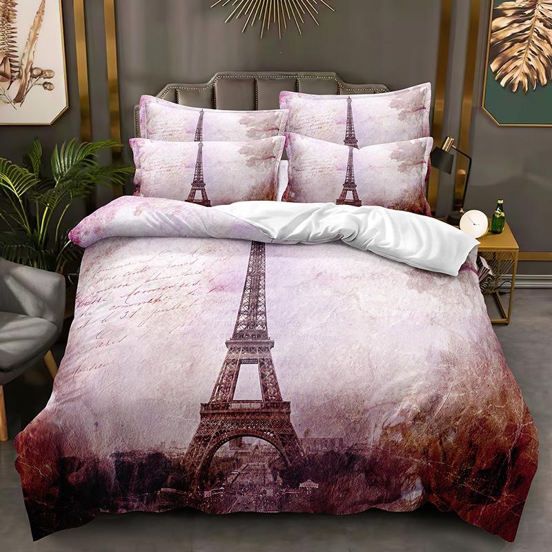 Fashion technology,3D Digital Printed Bedding, Duvet Covers, Pillowcases