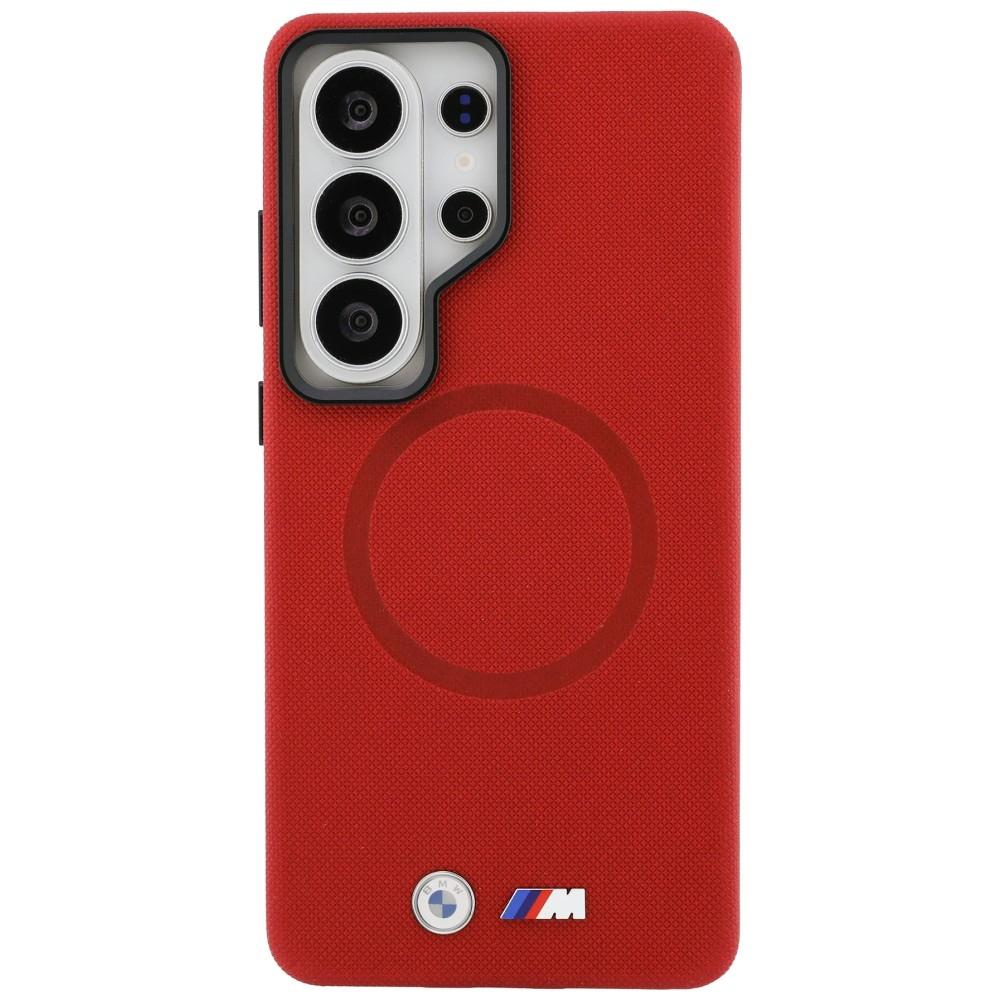 BMW M Metal Logo MagSafe Case for Samsung Galaxy S26 Ultra Red