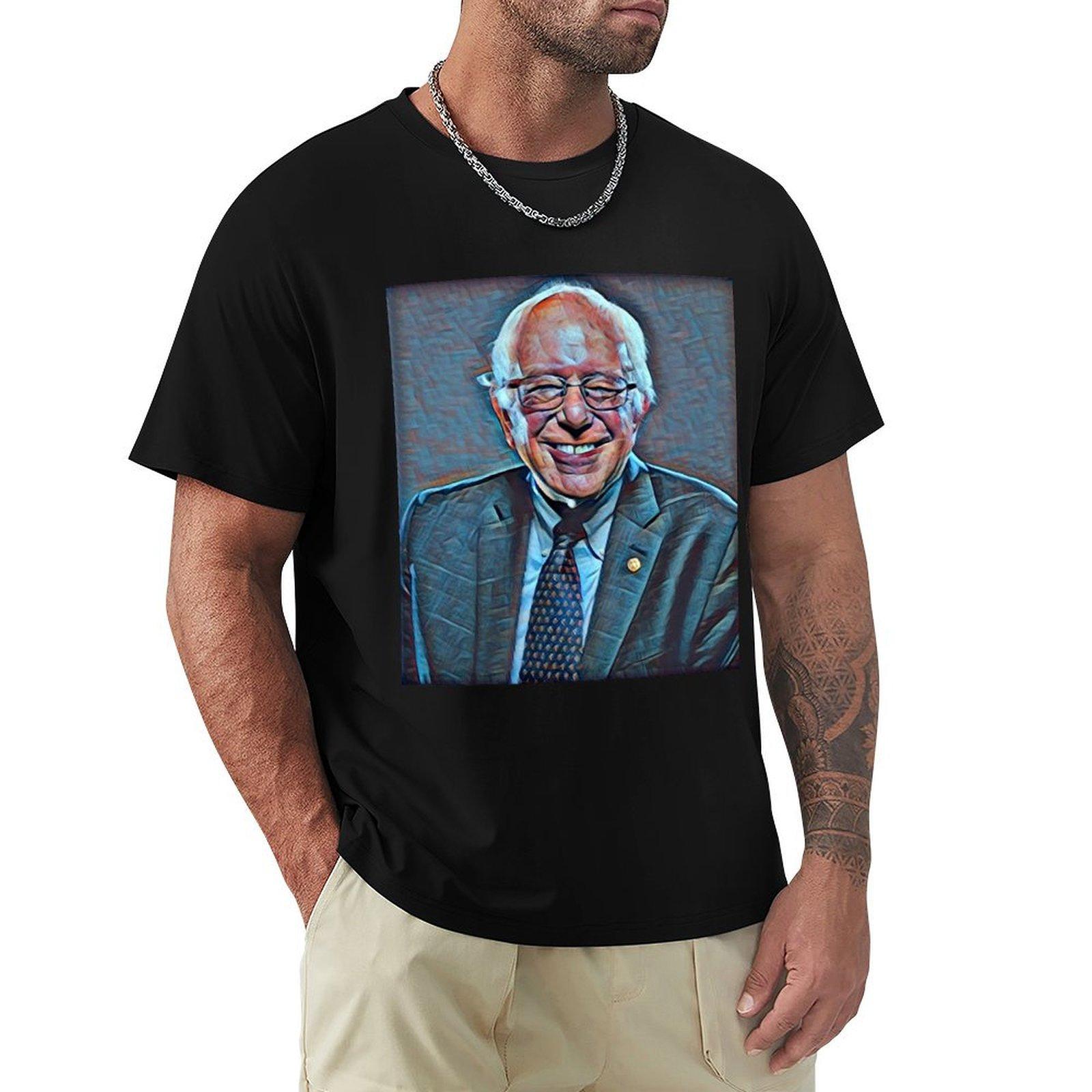

Bernie Sanders TShirt summer tops custom tshirts Mens tshirt 4XL
