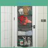 Toy Organizer Hanging Bag With Polyester Material For Bedroom Storage And Multiuse Closet Use