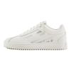 Emporio Armani Leather Round Toe Lace-Up Low-Top Sneakers Men Sneakers White X4X643XN95200894