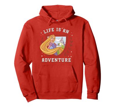 Disney Princess Tangled Rapunzel Life Is an Adventure Hoodie