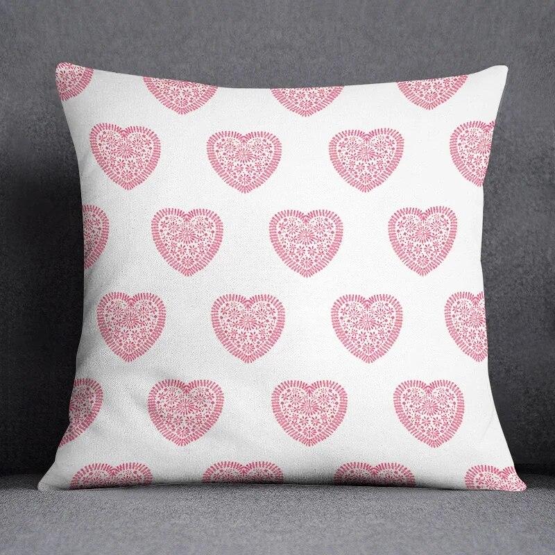 Pink Fresh Collection Pillow Gift Home Office Decoration  Bedroom Sofa Car Cushion Cover case