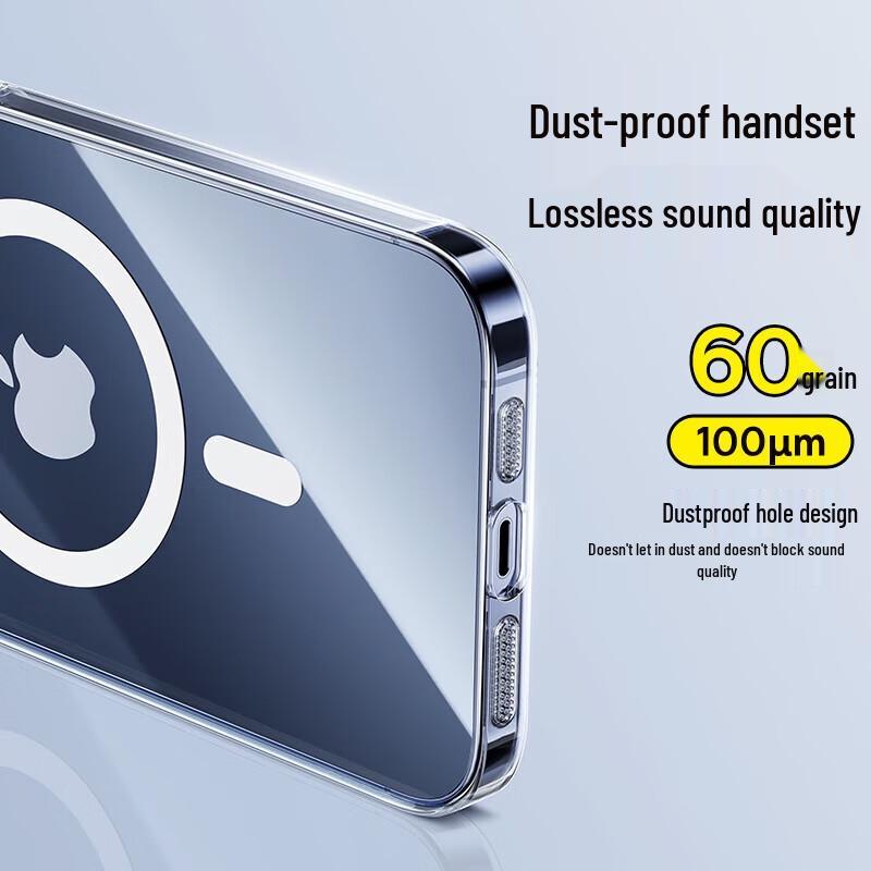 Baseus iPhone 15 Plus Magsafe Transparent Protective Case