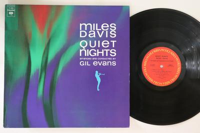 LP Record MILES DAVIS - Quiet Nights PC8906 COLUMBIA 1977 US Jazz Used