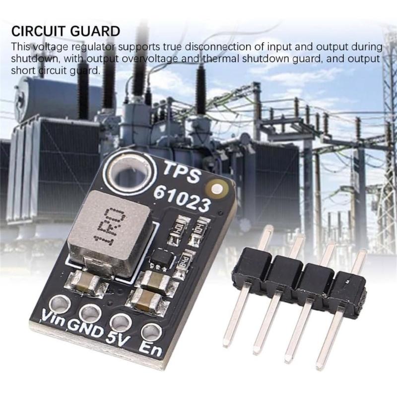 High Efficiency 5V 1A Boosts Converters Module With Wide Input Voltages Ranges For Portable Devices