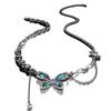 Female Light Luxury Niche Butterfly Tassel Necklace