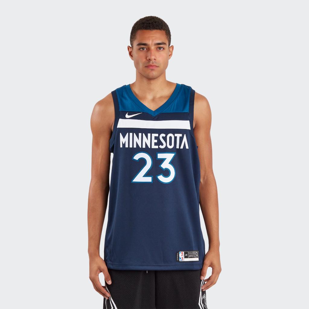 Nike Icon Edition NBA Swingman Jersey, Minnesota Timberwolves, Jimmy Butler #23 Men Tops College-Navy 864491-425