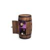 Wine bar - CREATIVE COOPER - CREATIVE COOPER - Illuminazione LED RGB - Barile in legno wengé - 80 cm