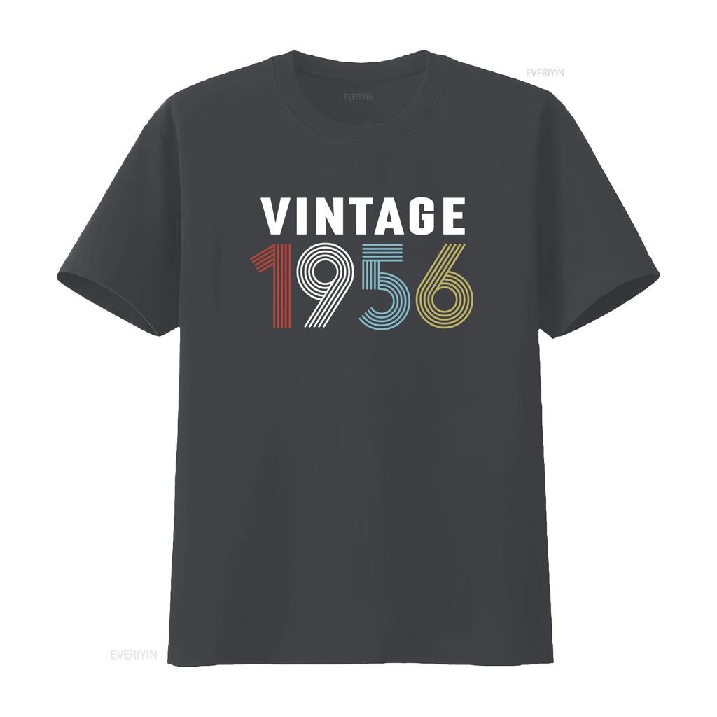 Vintage T Shirt th Birthday gift for her or him vintage Washed Soft Versatile homme Comfortable Stylish fashion