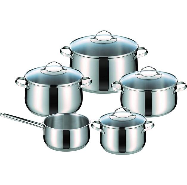 Kelomat Torrano Pot Set, Induction, 9 Pieces (1907-317)
