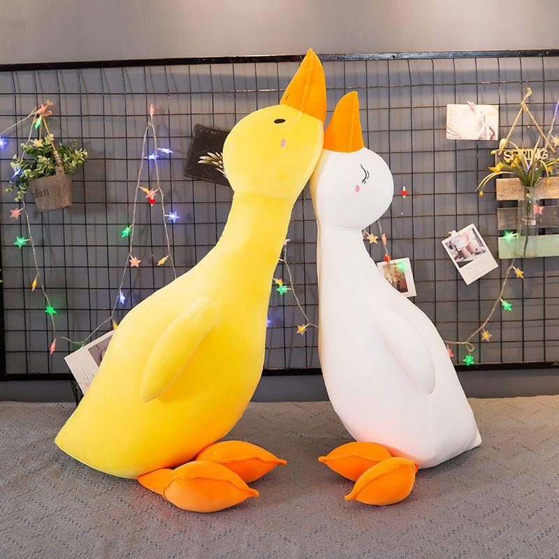 Super Soft Plush Duck Goose Stuffed Toy For Kids 25.6-63in Ideal Gift For Birthday Or Christmas