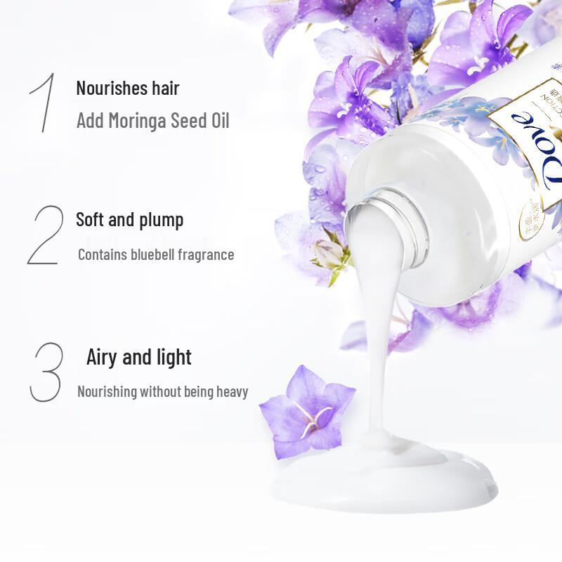 Dove Botanical Volumizing Light Hair Conditioner, Blue Wind Chime, 470ml