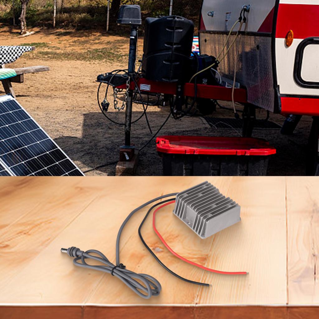 4 5A 12V24V to 57V DC Converter for Starlink Mini Waterproof and Overcurrent Protection for Outdoor Power Needs