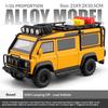 1:24 Scale VAN Off-road Vehicle Model Outdoor Camping Vehicle Toy Children's Holiday Gift Halloween Christmas Gift