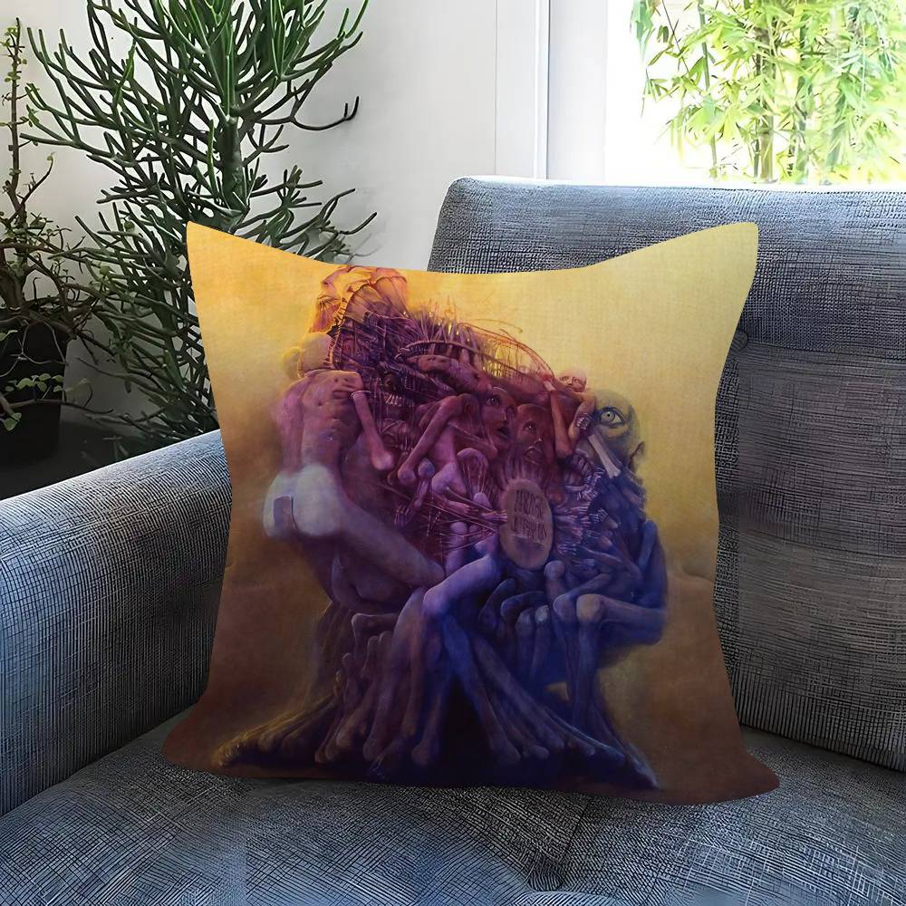 Z-Zdzislawbeksinskis Art 45*45Cm Cushion Cover Pillow Cover Decor Pillowcase Home Pillowcase For Couch Pillow