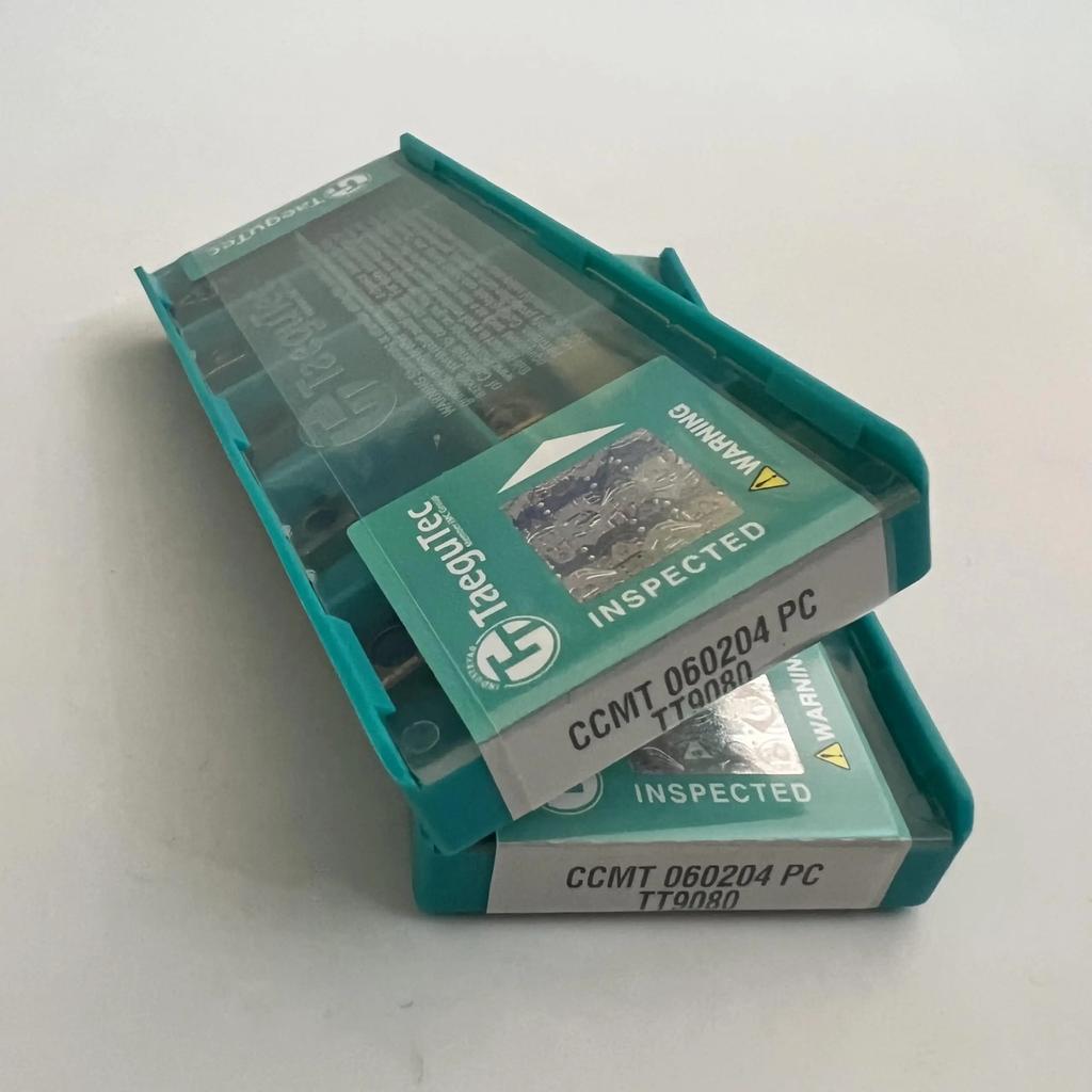TaeguTec / CCMT060204PC TT9080 /Original genuine CNC alloy blade 10 PCS