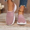 Pantofole da Donna Autunnali Nuove Traspiranti alla Moda Leggere Versatili Casual – Mezza Pantofola Slip-On da Donna