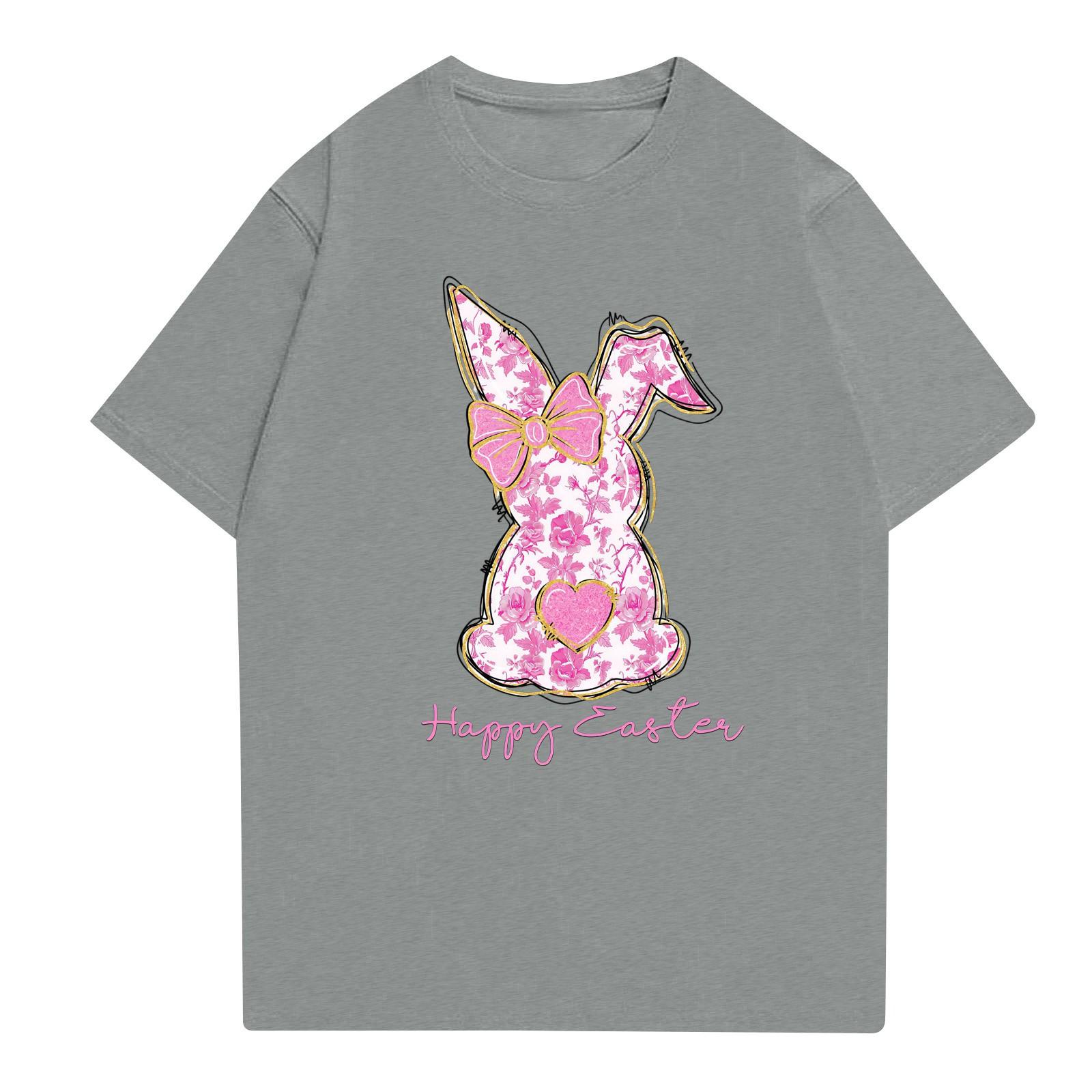 

Жіноча повсякденна футболка з круглим вирізом і короткими рукавами M