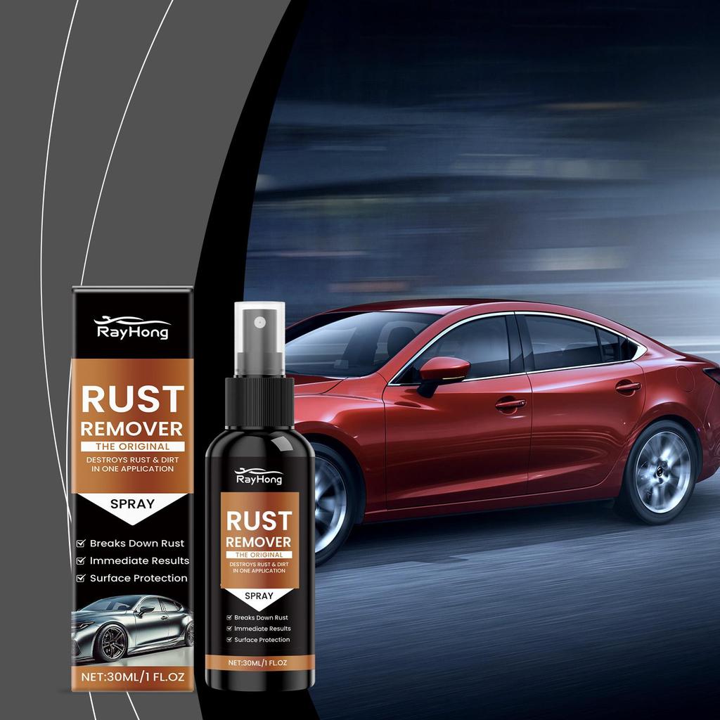 RAYHONG Car Rust Remover. Gentle, Mild, and Effective Rust Removal and Shine Restoration for Automotive Surfaces