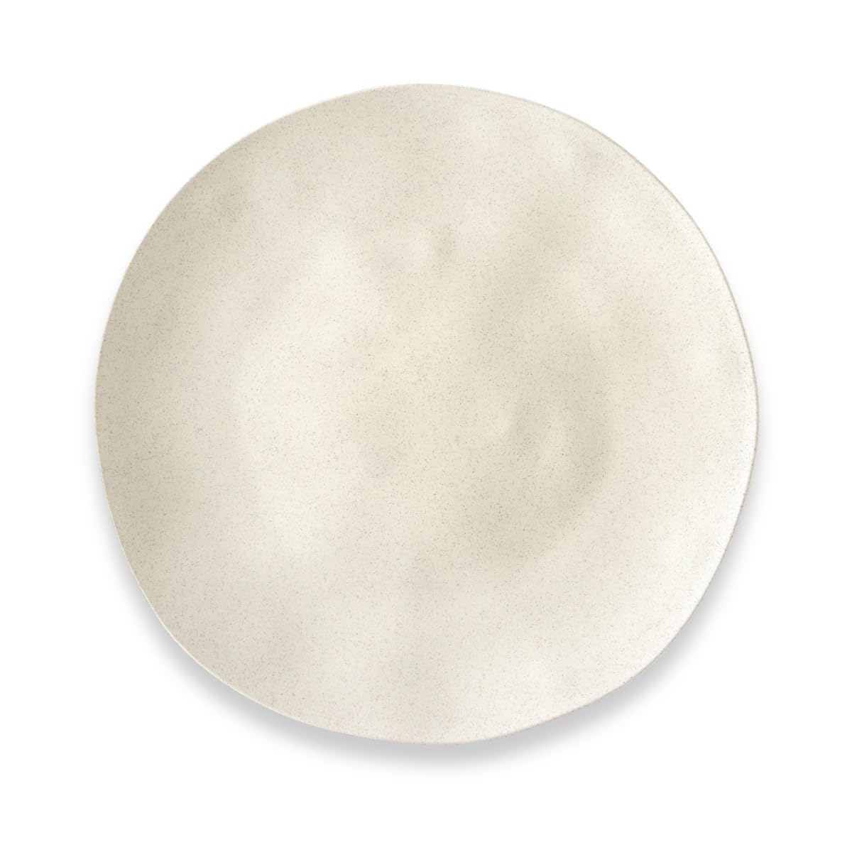 

TarHong 27cm Cream Dinner Plate, Shatter-Resistant Plastic, Microwave and Dishwasher Safe, Stylish, Cute, Lightweight, Perfect for Outdoors and