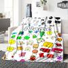 Customiz Name Personality Nanimate Insanity  Blanket Soft &Warm Sofa Office Bed Travel Lunch Break Blanket, Gift Suitable All Seasons