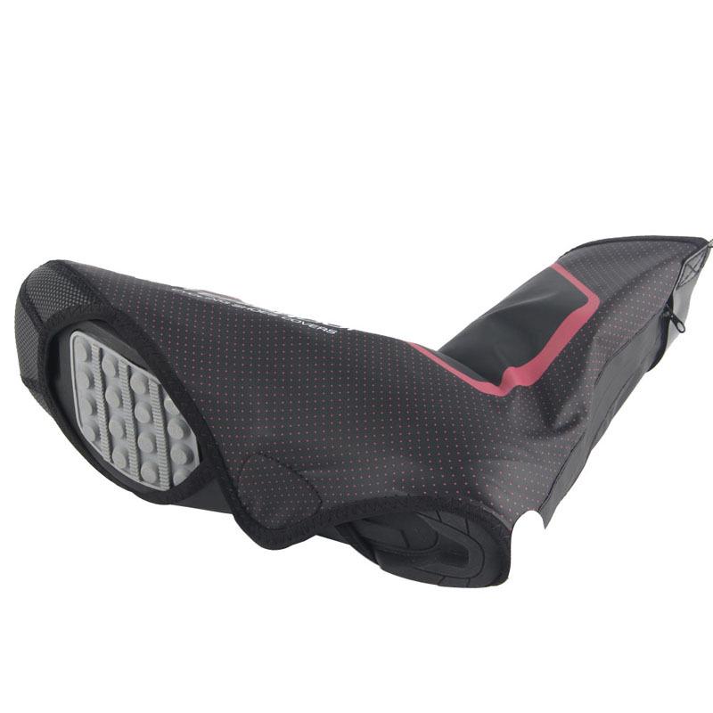 Windproof & Waterproof Fleece Bike Shoe Covers for Winter