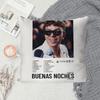 1PC New Album Buenas Noches Quevedo Pillow Case Sofa Decorative Home Double-sided Printing Short Plush Cute Cushion Cover