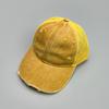 Retro Personalized Old Broken Wind Baseball Cap Men'S And Women'S Sunshade Breathable Mesh Casual Truck Hat