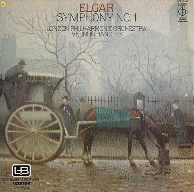 LP Record ELGAR LONDON PHILHARMONIC ORCHESTR  Symphony No.1 CFP40331 CLASSICS FOR P 1980 UK Classical Used