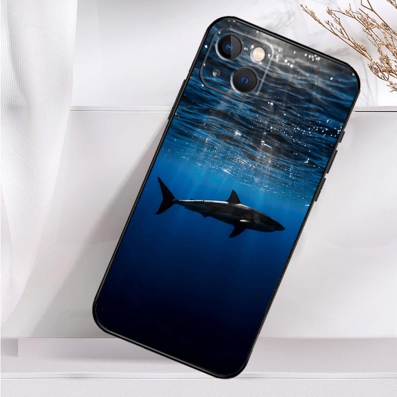 Shark Ocean Fish Shockproof Case For iPhone 18 17 16 15 14 11 Pro Max Plus 12 13 Mini 16e 17 Air Phone Cover