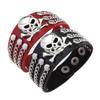 Bracciale Teschio Gioielli per Mano in Metallo Design Unici alla Moda per Amanti della Musica Rock Mostrando Personalità e Moda